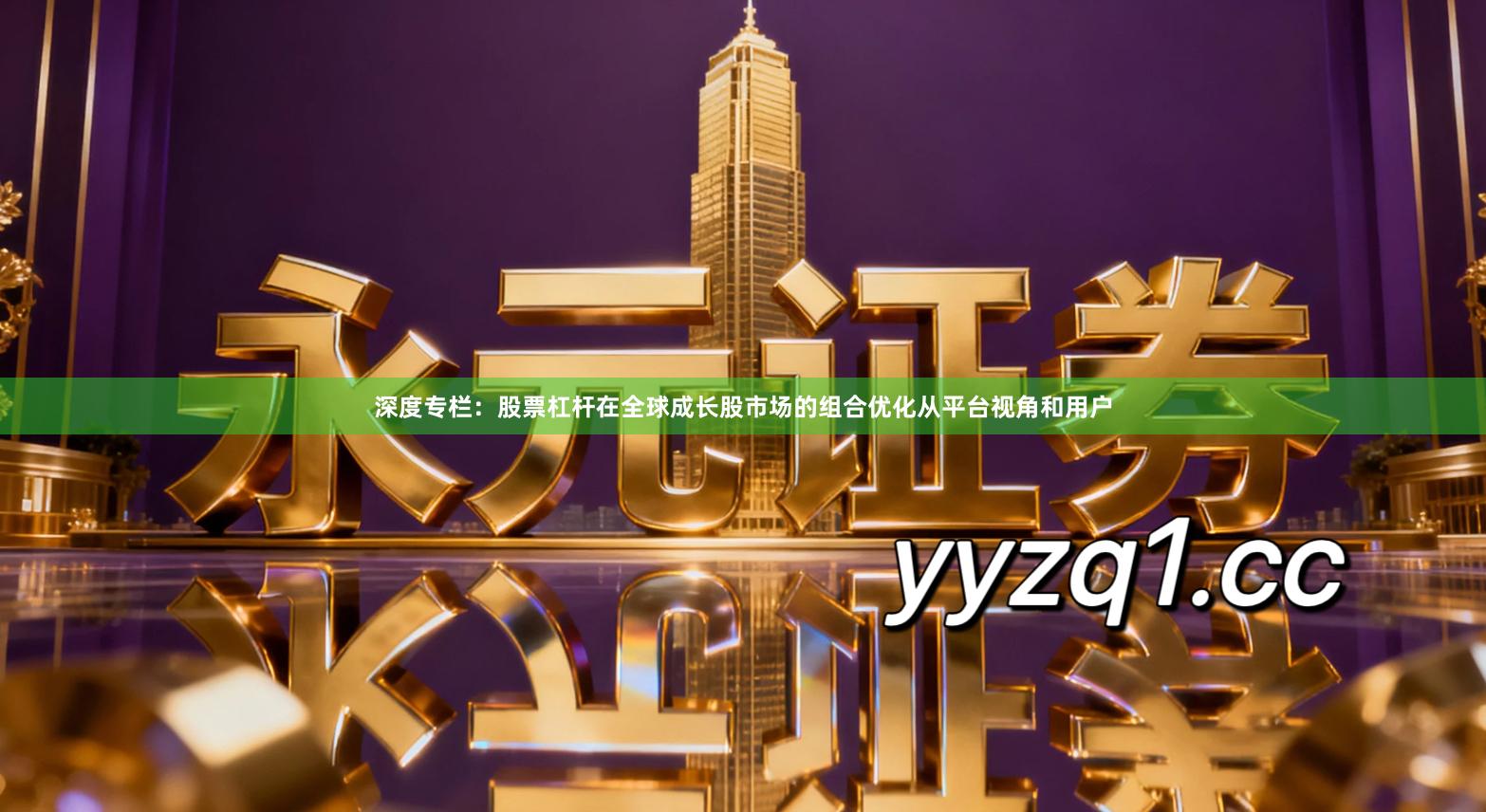 深度专栏：股票杠杆在全球成长股市场的组合优化从平台视角和用户